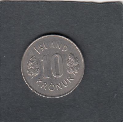 Beschrijving: 10 Kronur 